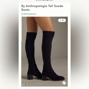 Anthropologie knee high boots